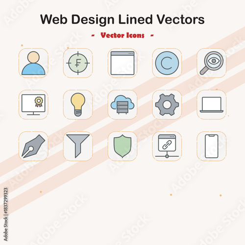 Web Design Vector Icons Set
