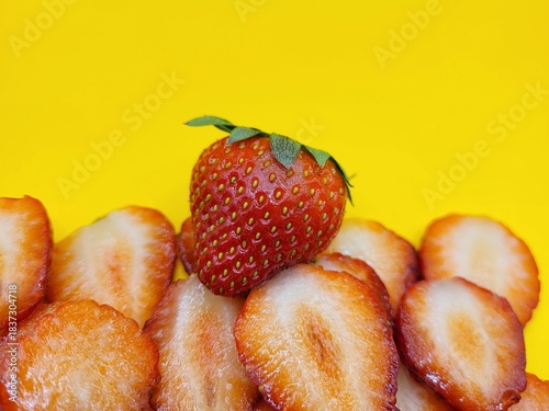 Delicious strawberries for sweet taste