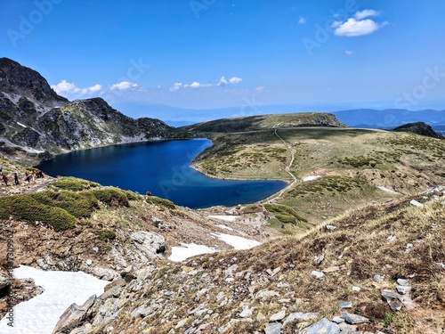 The Kidney Lake, Seven Rila Lakes, Bulgaria – Scenic Mountain Landscape