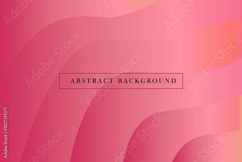 Pink Abstract Wavy Background with Soft Gradient Design