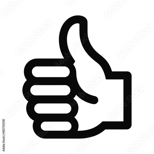 Thumbs up symbolizing approval and appreciation
