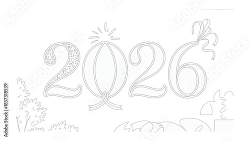 2026: A visual representation of the year 2026, offering a glimpse into the future through an artistic rendering, embodying themes of anticipation, planning, and aspiration.