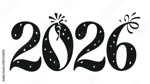 New Year 2026: A captivating display showcasing the year 2026, creatively styled to mark a moment of time. It sparks intrigue and curiosity, symbolizing a new chapter.