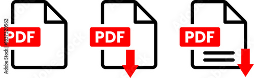 Pdf file icons