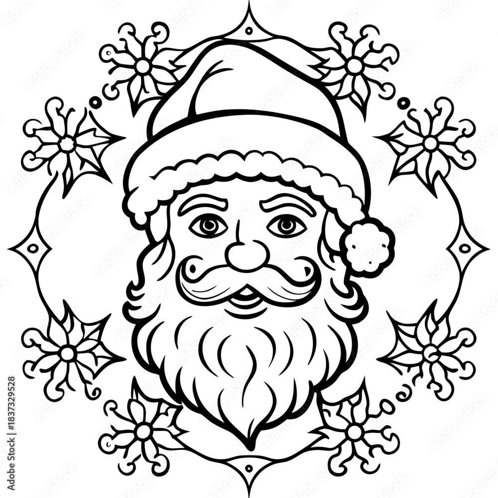 Obraz premium christmas greeting card