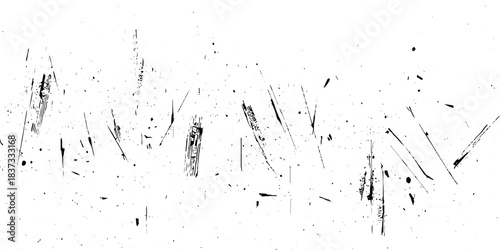 White and black ink splatter grunge dust particle and dust grain texture. grunge texture with scratches and cracks paint wall texture. dust overlay distress grain with scratch grunge urban background.