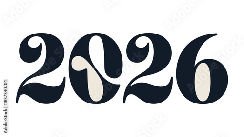 Anticipation of the Future: The bold numeral 2026 stands as a symbol of future prospects. A clear message for coming changes. 
