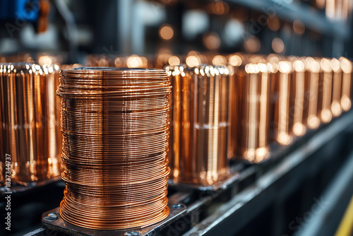 Understanding the process of manufacturing copper wire Generative AI