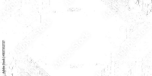 Abstract texture grunge made of diagonal streaks and distressed lines, black ink on a white background. grunge scratch patterns, chaotic linear noise. dirty monochrome pattern of the old worn surface.