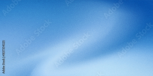 Abstract light blue gradient background with grainy noise texture. Ideal for presentations, web design and artistic projects that require a classy aesthetic.