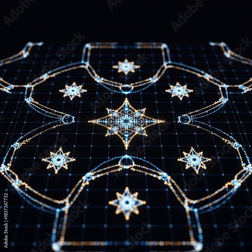 Cosmic Particle Lattice Grid