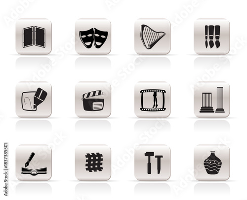 Art Icons Vector Icon Set