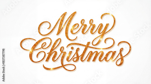 merry christmas golden text with shiny glitter stars on transparent background,png holiday new year isolated design element