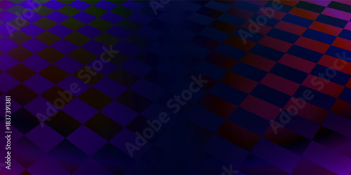 Purple blue light leak effect background. Film bokeh flare overlay. Vintage neon photo filter texture template. Exposed photography wallpaper. Abstract blur ultraviolet gradient backdrop. Vector