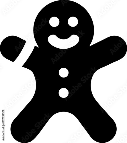 christmas gingerbread man