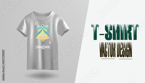 creative T- shirt  design using adobe illustrator and your best choice...	