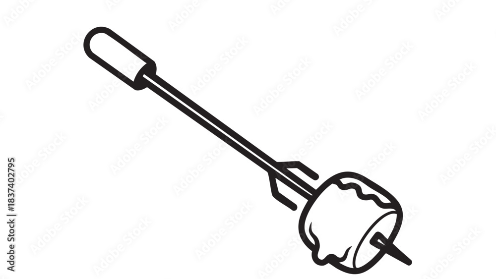 Fototapeta premium Illustration of a Drill Bit on a White Background