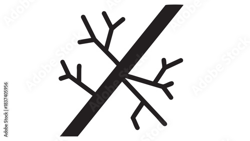 Isolated black and white hand drawn vector illustration of a sharp black pencil and chalk tool on an old wood background