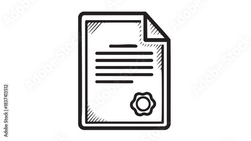 Vector illustration of a notebook and pen icon set for office and mobile technology business design