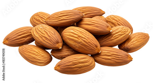 Almonds isolated on transparent background, lipart, Graphic, Illustration, Design, Nuts, Groundnuts, Legumes, Peanuts icon, Roasted peanuts, Snack, Nutritional, Protein, Healthy snack