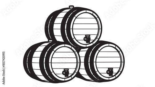 Crafting Spirits in a Vintage Distillery Setting