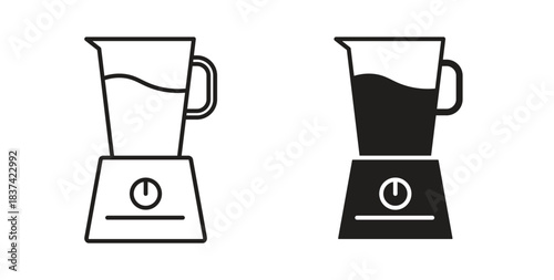 Blender icons pack. icon for web design isolated on white background