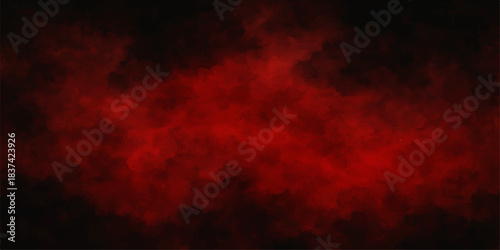 Abstract red fire background texture with smoke and hot burning flame light motion