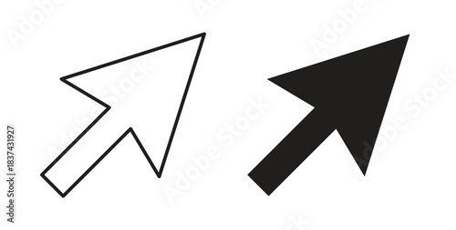 Mouse icons pack. icon for web design isolated on white background