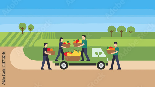 Group of volunteers assists wheelchair user during outdoor park event.