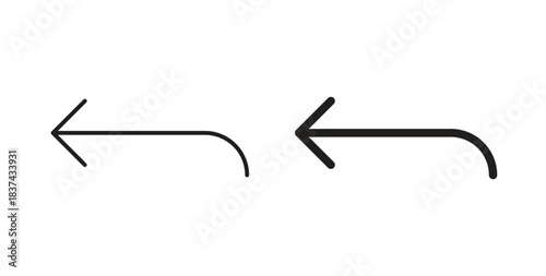 Reply icons pack. icon for web design isolated on white background