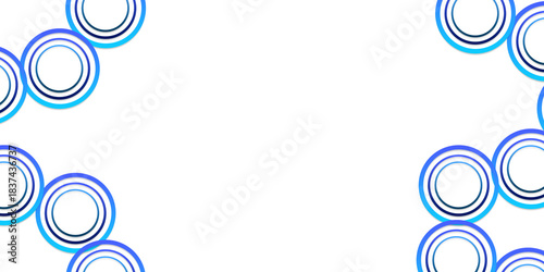 Abstract geometric circular pattern background for illustration