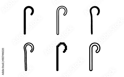 Diverse cane designs: styles and variations for accessibility and fashion