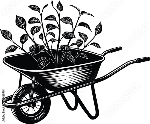 Vintage saturn planet concept in monochrome style isolated vector illustration