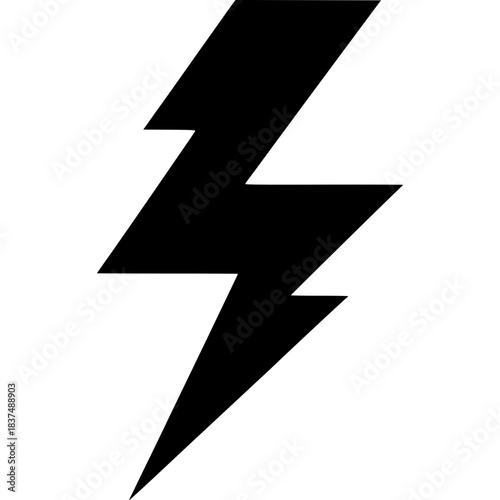 Lightning Bolt Icon Vector