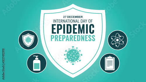 Celebrate International Day of Epidemic Preparedness with vital health icons