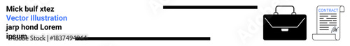 Business agreements, legal contracts, professional documentation, career management, organization tools, and corporate essentials. Briefcase and contract design. Business agreements and legal