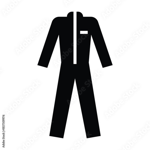 Wear Protective Clothing Icon – Safety Uniform Symbol