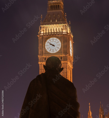 big ben at night