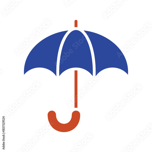 Open Umbrella Rainy Weather Icon