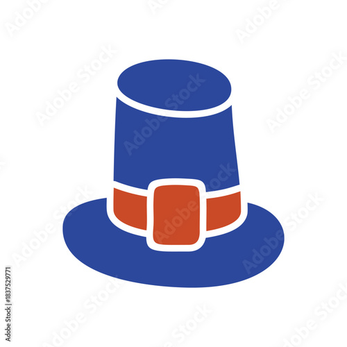 Classic Pilgrim Hat Thanksgiving Icon