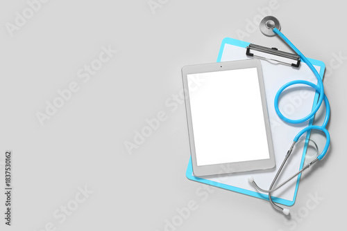 Blank tablet computer with ...
