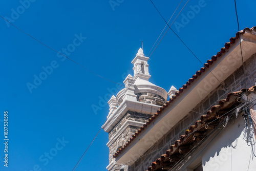 detail of a church