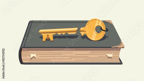 The Golden Key to Knowledge: Overcoming Barriers in Education Metaphor