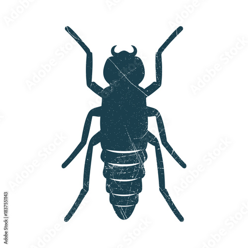 Bugs Insect Silhouette Illustration Vector Template