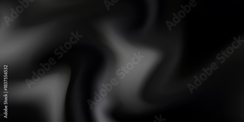 Black gray satin dark fabric texture luxurious shiny that is abstract silk cloth background with patterns soft waves blur beautiful, dramatic