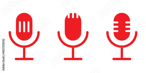 Audio voice message, audio call, chat record icon. Sound interface and record play button, vector messenger playback.