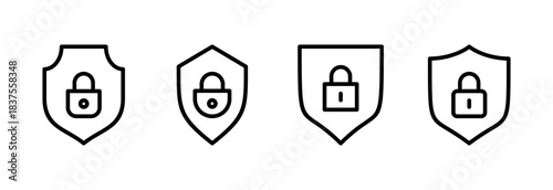 Security icon vector illustration. protection sign and symbol. privacy. vpn