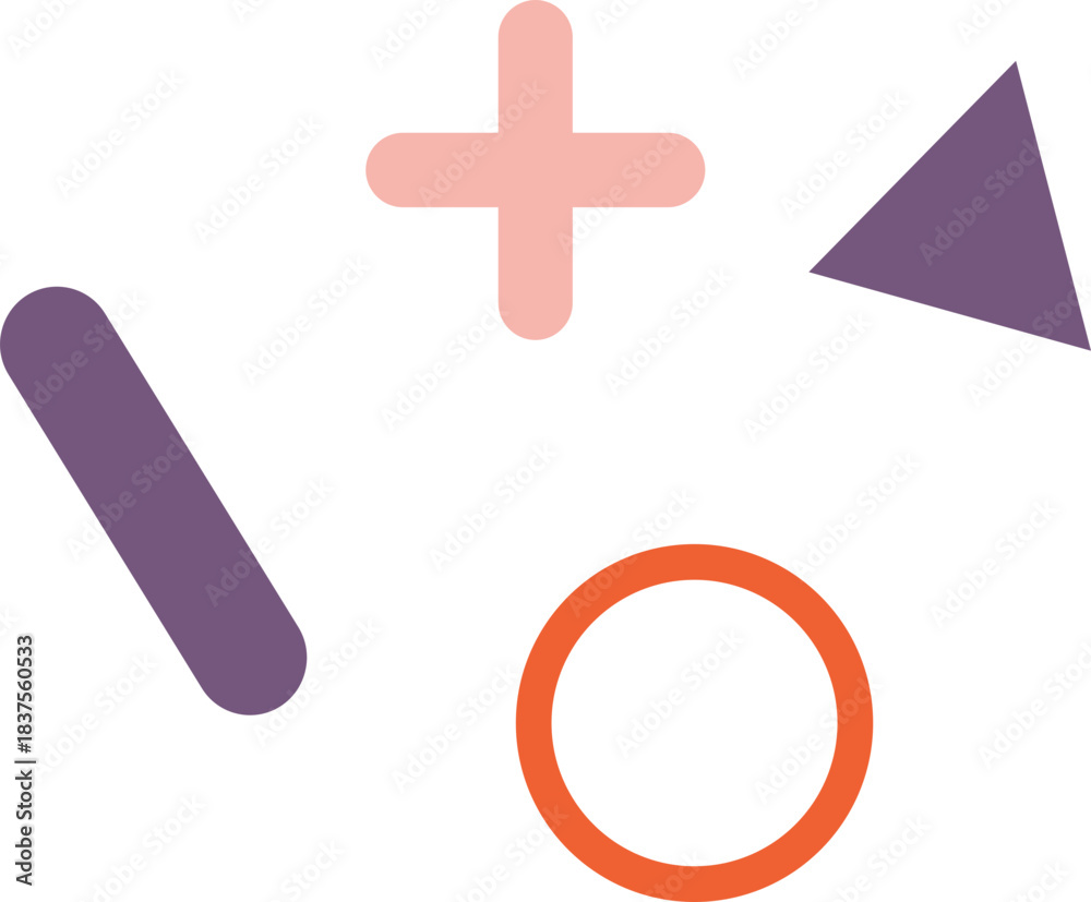 Fototapeta premium Geometric Shapes