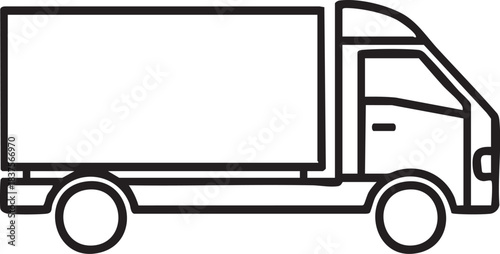 delivery truck vector