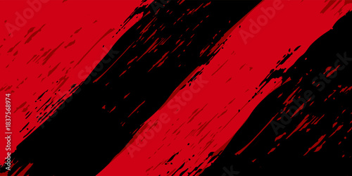VS versus background, confrontation, dark red and black template, grunge texture background - vector. eps 10